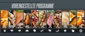 11 برنامه پخت پیش فرض 11 برنامه پخت پیش فرض